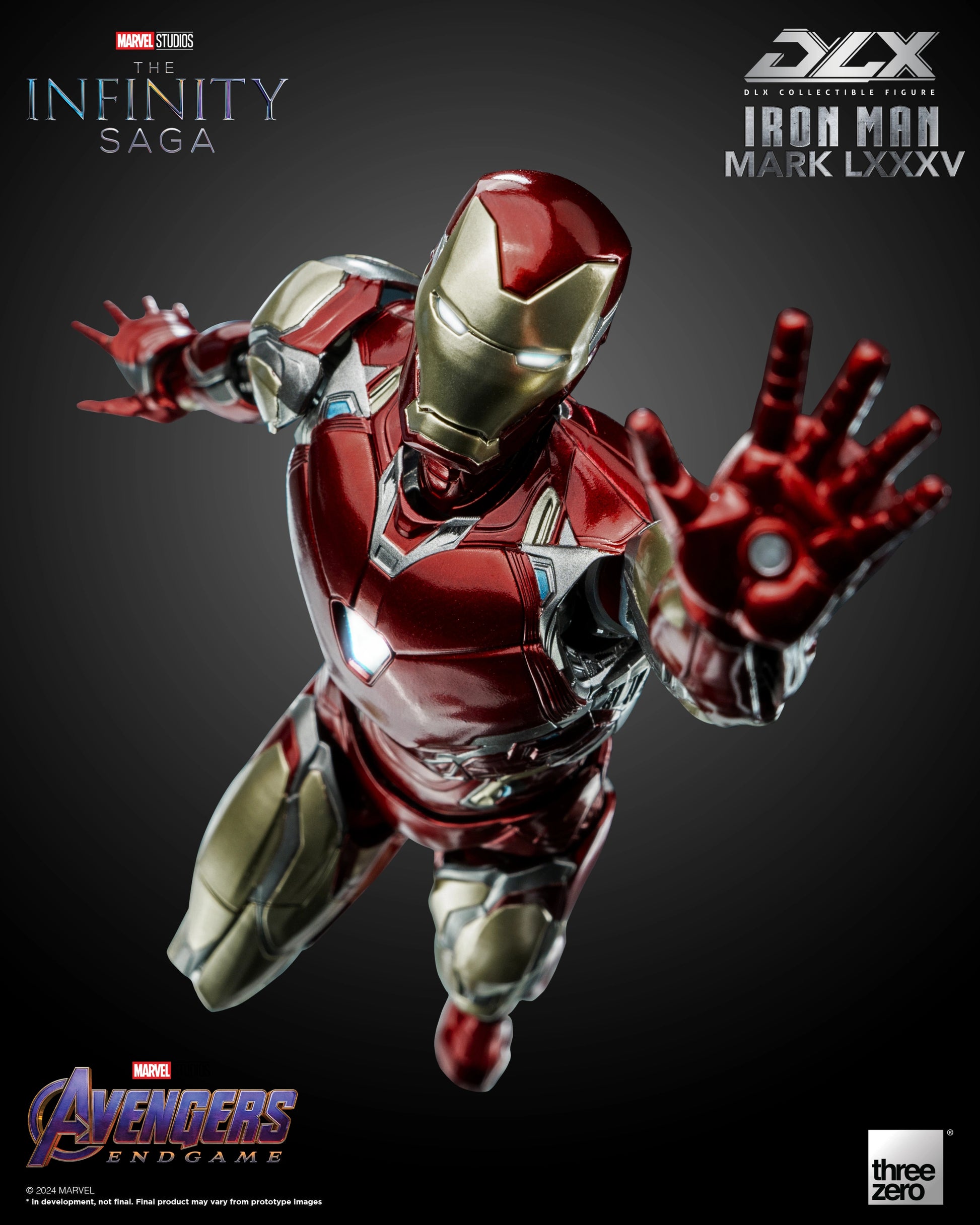 THREEZERO MARVEL STUDIOS: THE INFINITY SAGA: DLX IRON MAN MARK 85 - 3Z02500W0 - Anotoys Collectibles