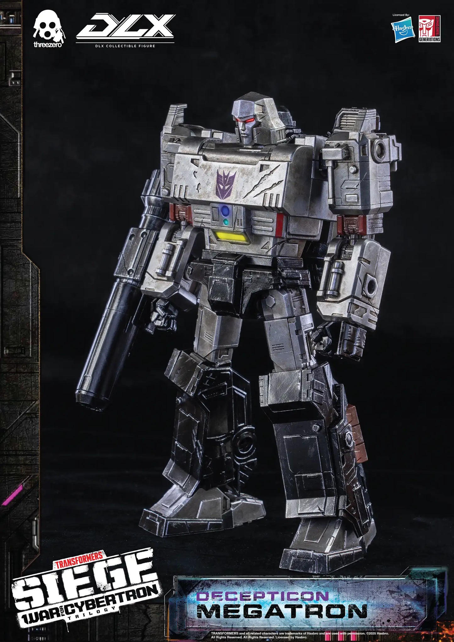 THREEZERO TRANSFORMERS: WAR FOR CYBERTRON TRILOGY - DLX MEGATRON(PRE-ORDER)