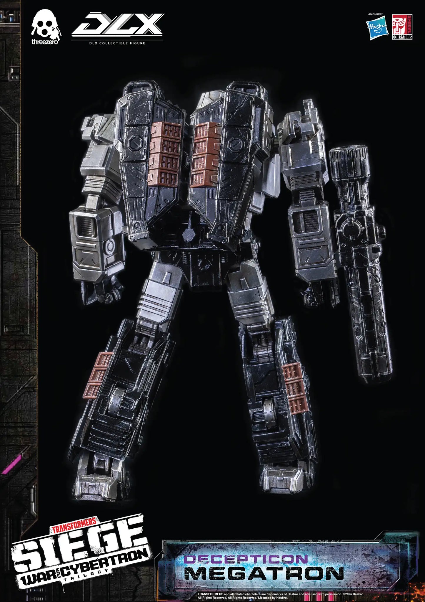 THREEZERO TRANSFORMERS: WAR FOR CYBERTRON TRILOGY - DLX MEGATRON(PRE-ORDER)