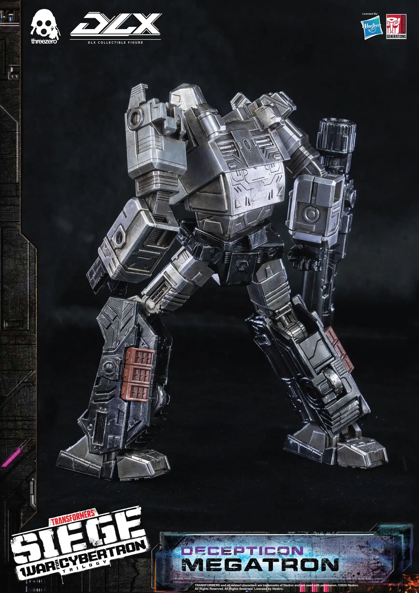 THREEZERO TRANSFORMERS: WAR FOR CYBERTRON TRILOGY - DLX MEGATRON(PRE-ORDER)