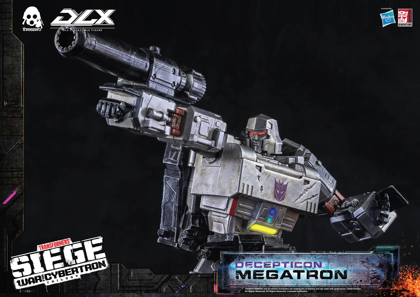 THREEZERO TRANSFORMERS: WAR FOR CYBERTRON TRILOGY - DLX MEGATRON(PRE-ORDER)