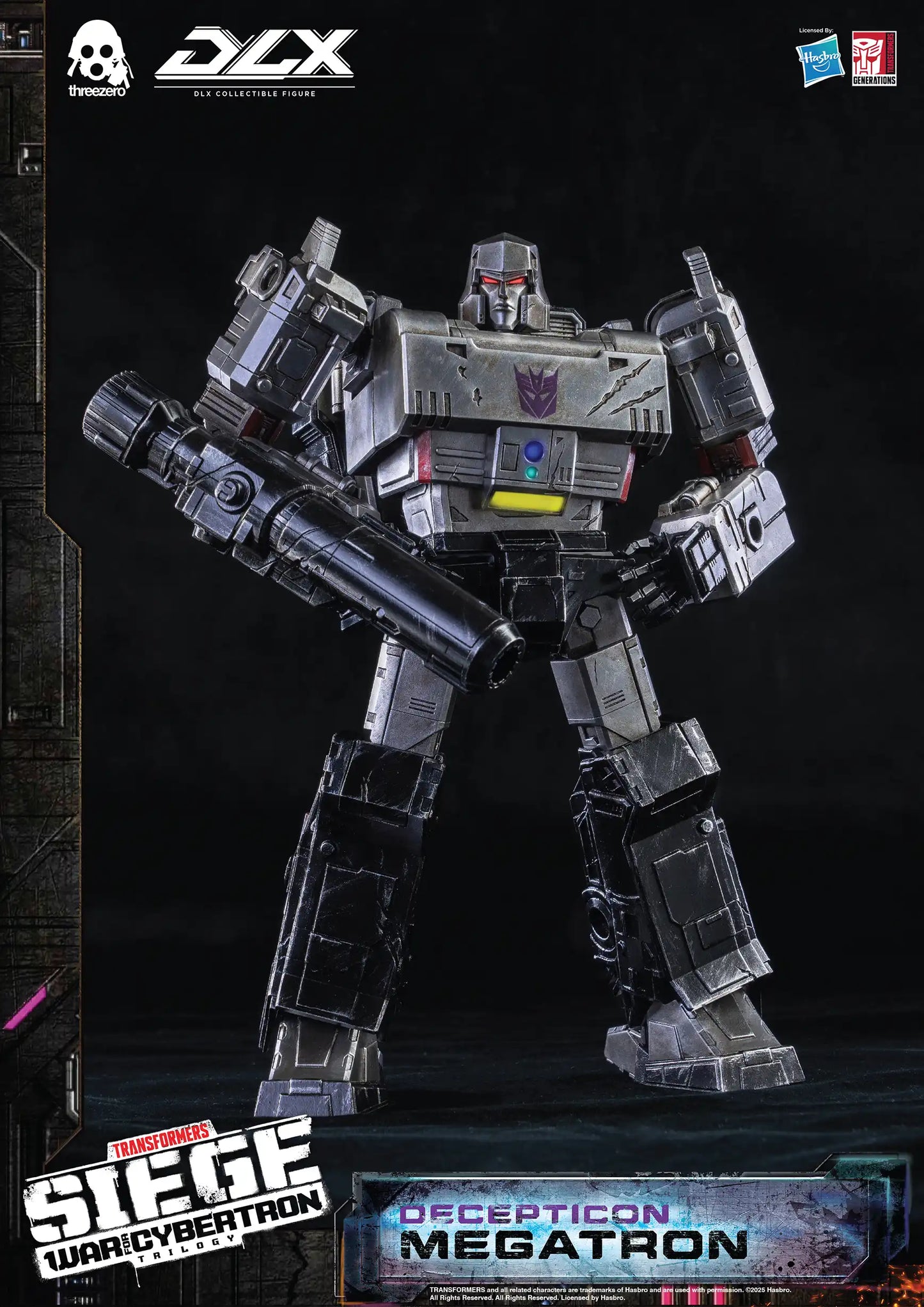 THREEZERO TRANSFORMERS: WAR FOR CYBERTRON TRILOGY - DLX MEGATRON(PRE-ORDER)