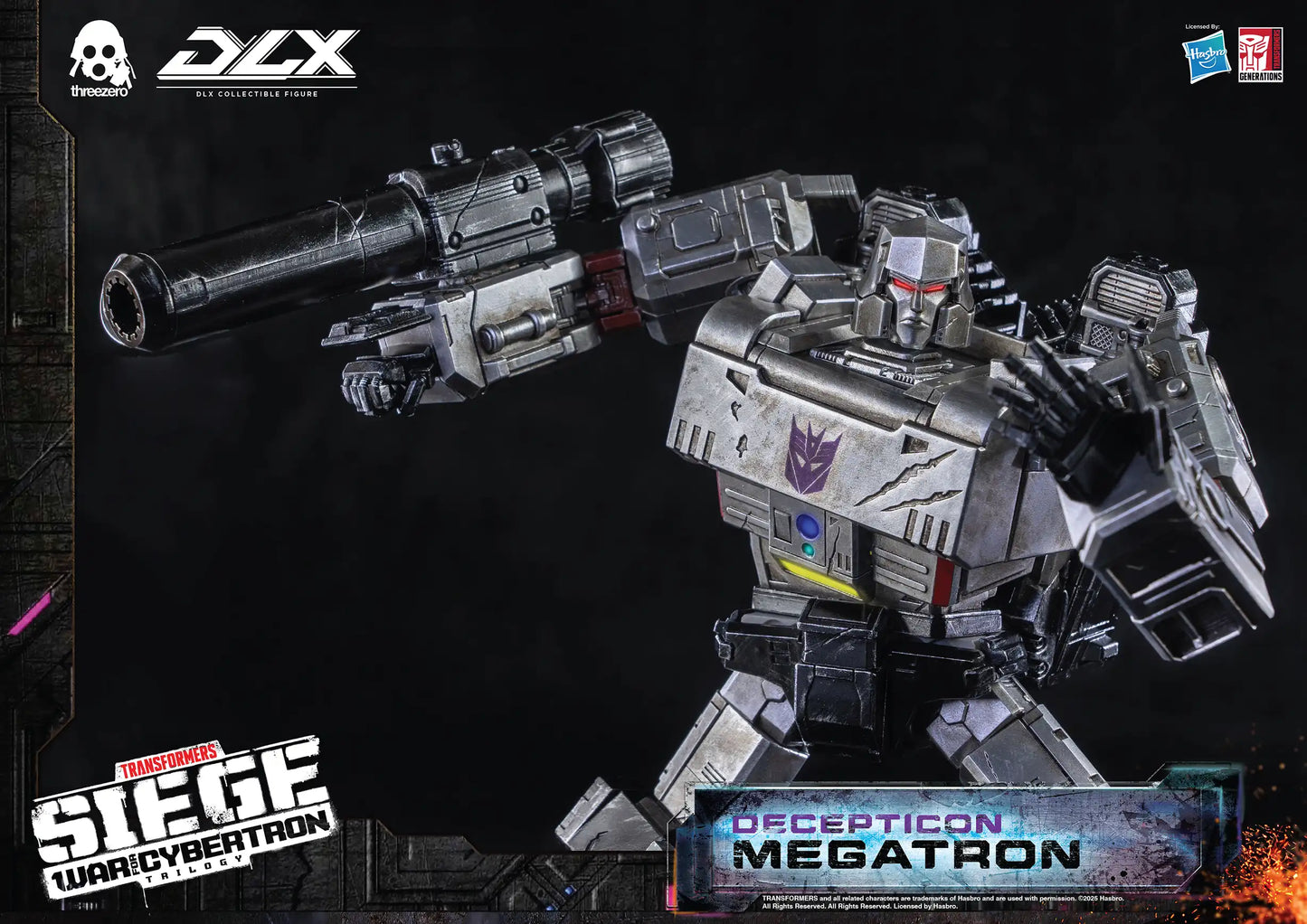 THREEZERO TRANSFORMERS: WAR FOR CYBERTRON TRILOGY - DLX MEGATRON(PRE-ORDER)