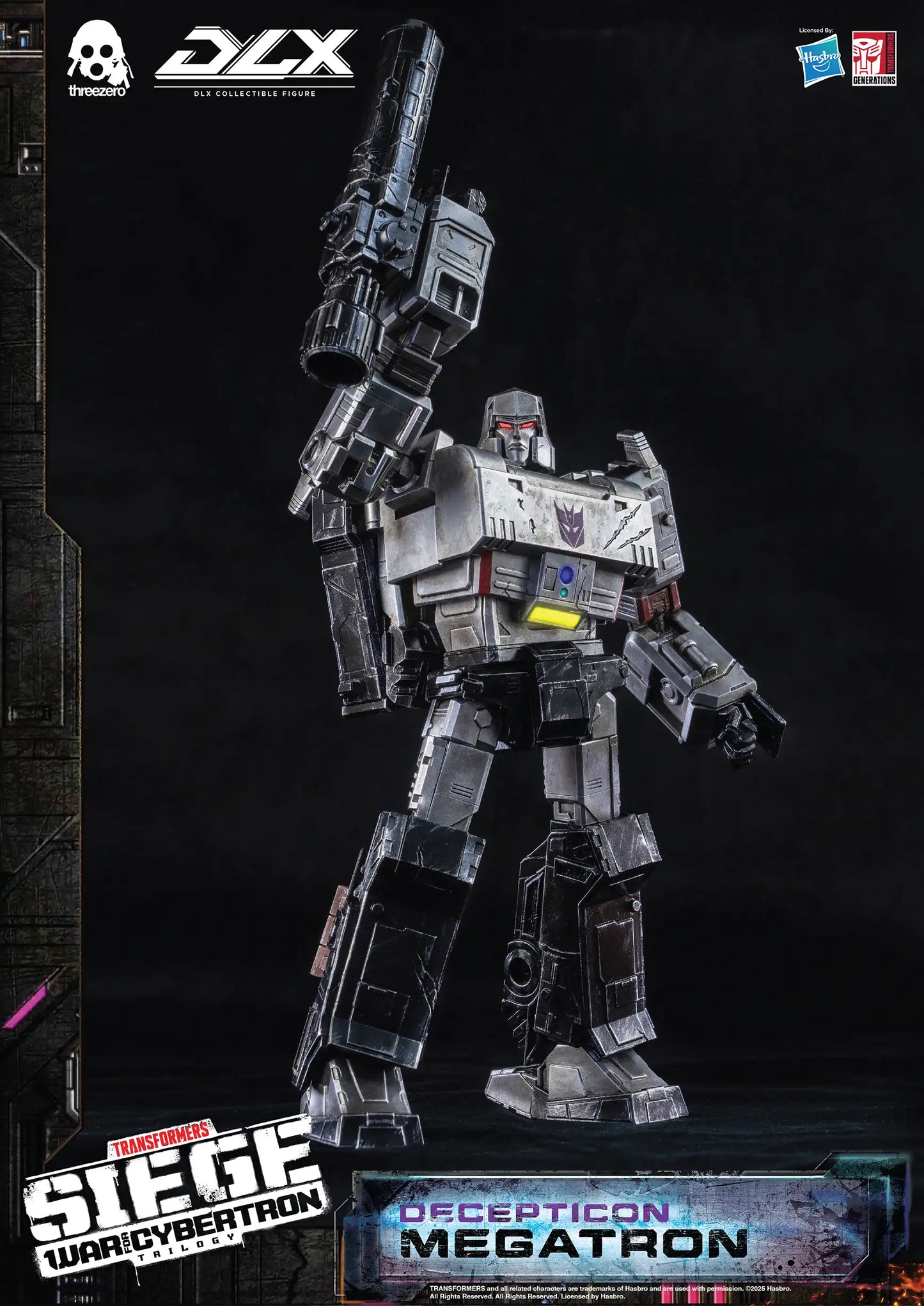 THREEZERO TRANSFORMERS: WAR FOR CYBERTRON TRILOGY - DLX MEGATRON(PRE-ORDER)