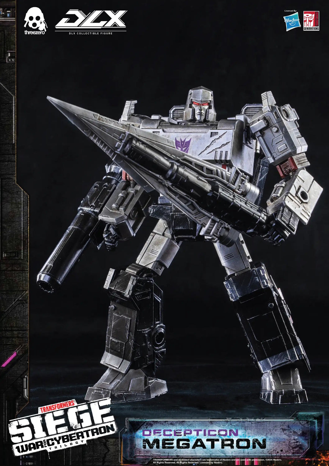 THREEZERO TRANSFORMERS: WAR FOR CYBERTRON TRILOGY - DLX MEGATRON(PRE-ORDER)