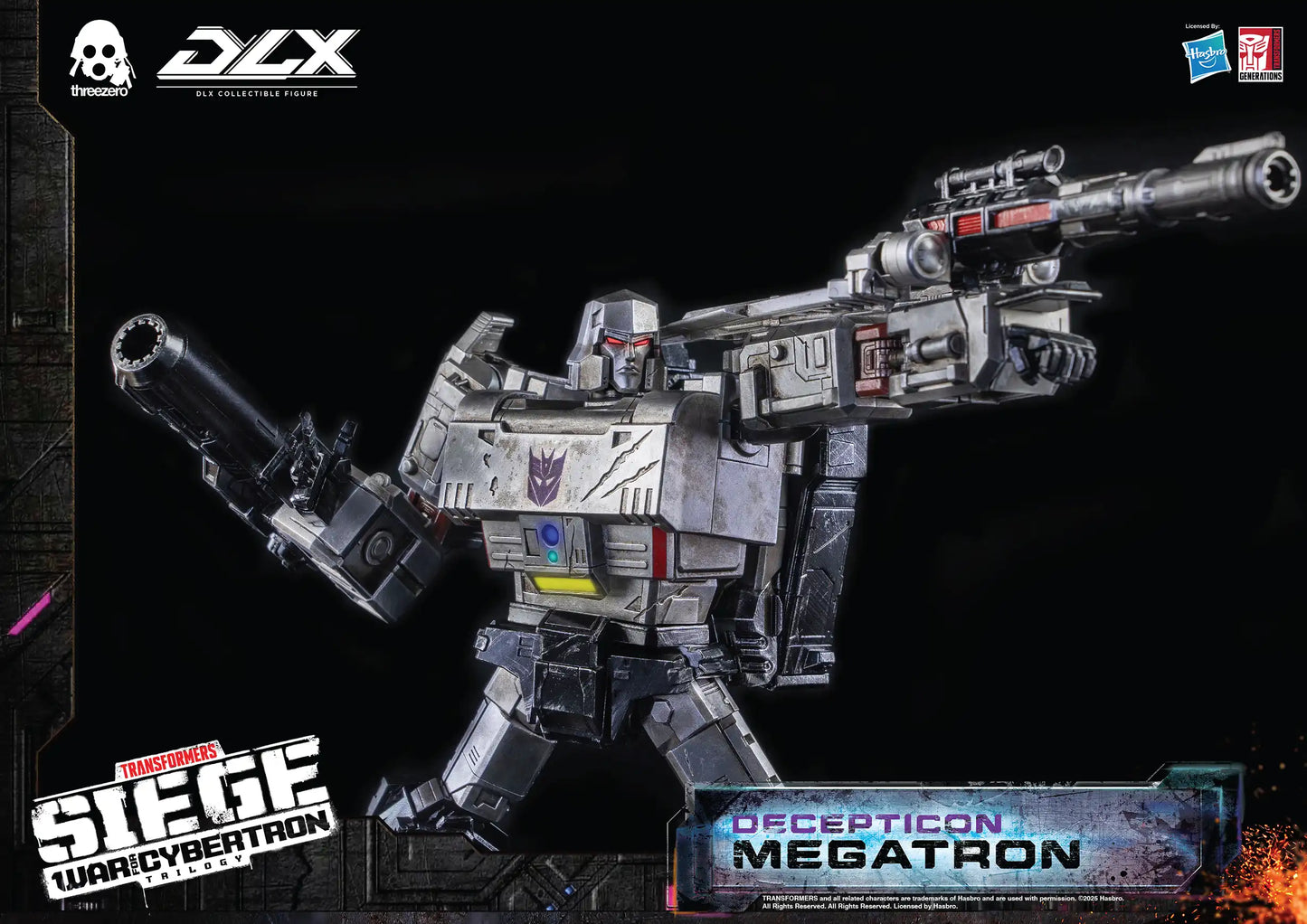 THREEZERO TRANSFORMERS: WAR FOR CYBERTRON TRILOGY - DLX MEGATRON(PRE-ORDER)