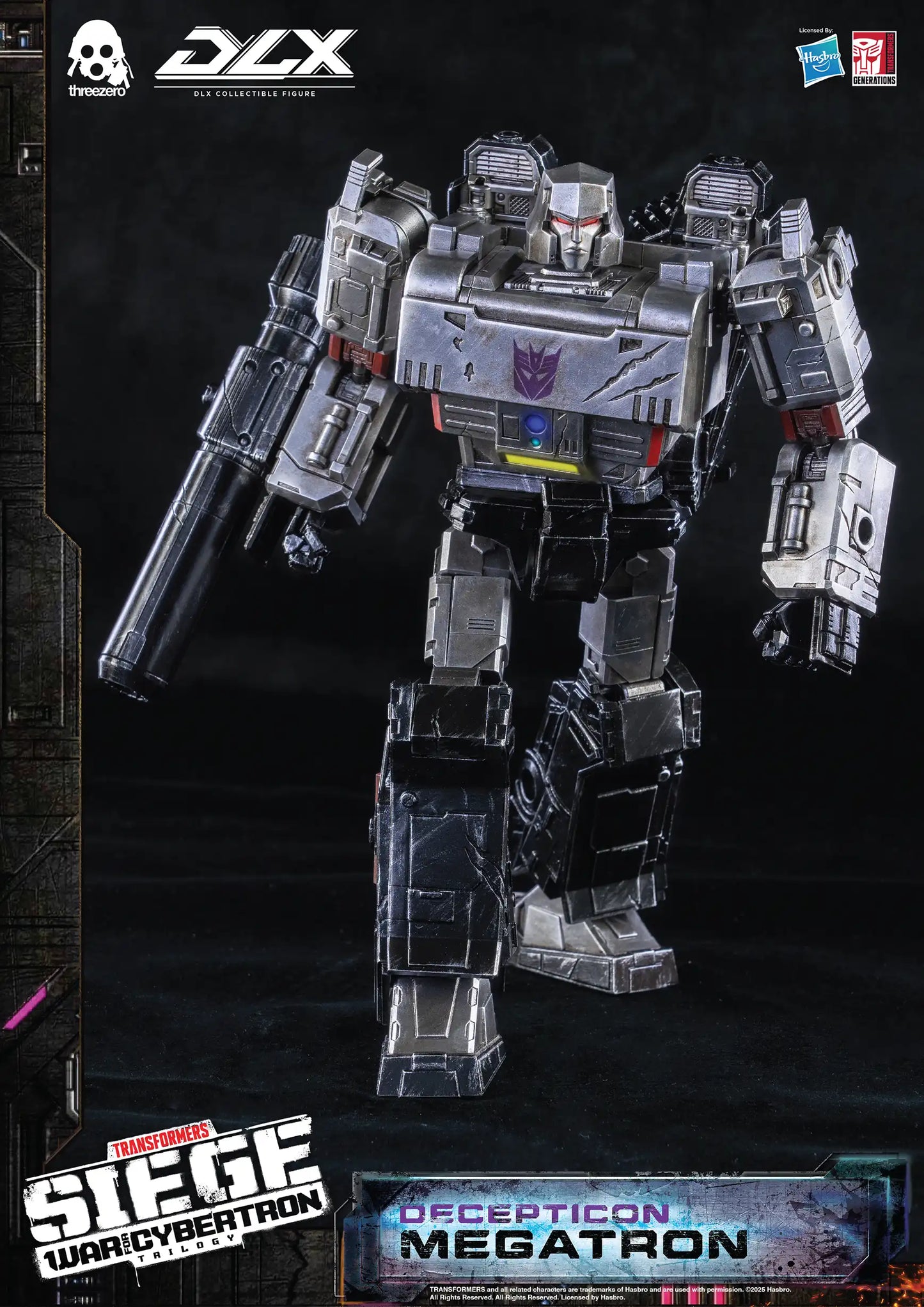 THREEZERO TRANSFORMERS: WAR FOR CYBERTRON TRILOGY - DLX MEGATRON(PRE-ORDER)