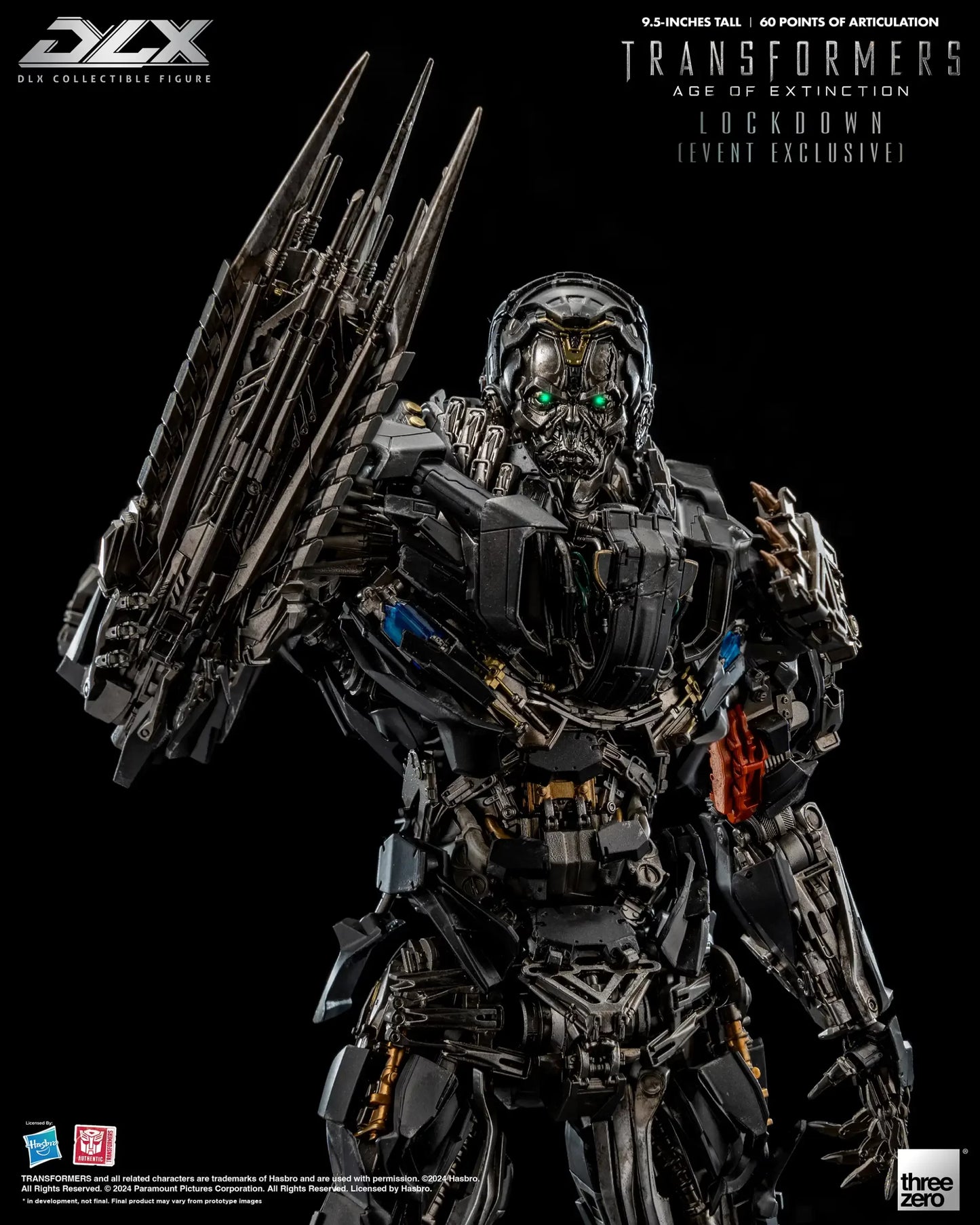 THREEZERO TRANSFORMERS: AGE OF EXTINCTION - DLX LOCKDOWN