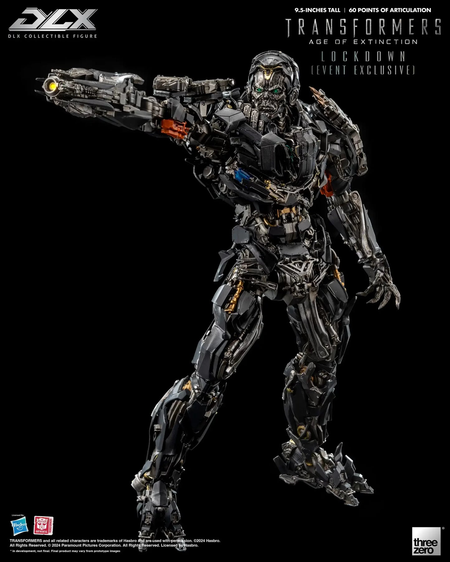 THREEZERO TRANSFORMERS: AGE OF EXTINCTION - DLX LOCKDOWN