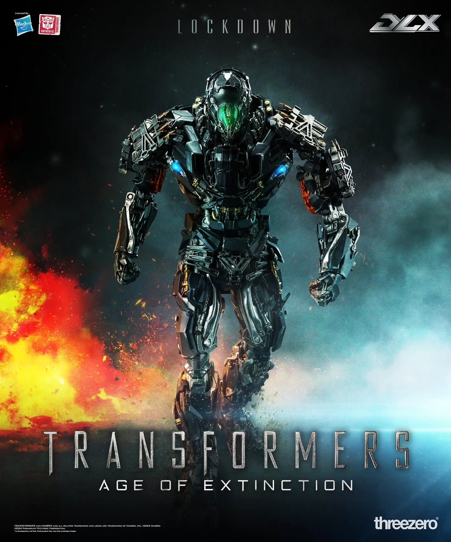 THREEZERO TRANSFORMERS: AGE OF EXTINCTION - DLX LOCKDOWN