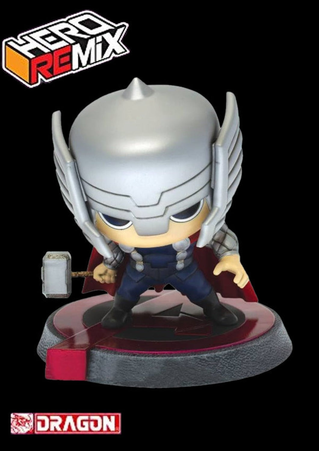 DRAGON MARVEL THOR BOBBLEHEAD HERO REMIX - #36013 - Anotoys Collectibles