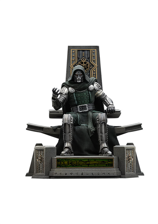 IRON STUDIOS DOCTOR DOOM ON THRONE - AVENGERS DOOMSDAY - ART SCALE 1/10 - MARCAS141126-10(PRE-ORDER)