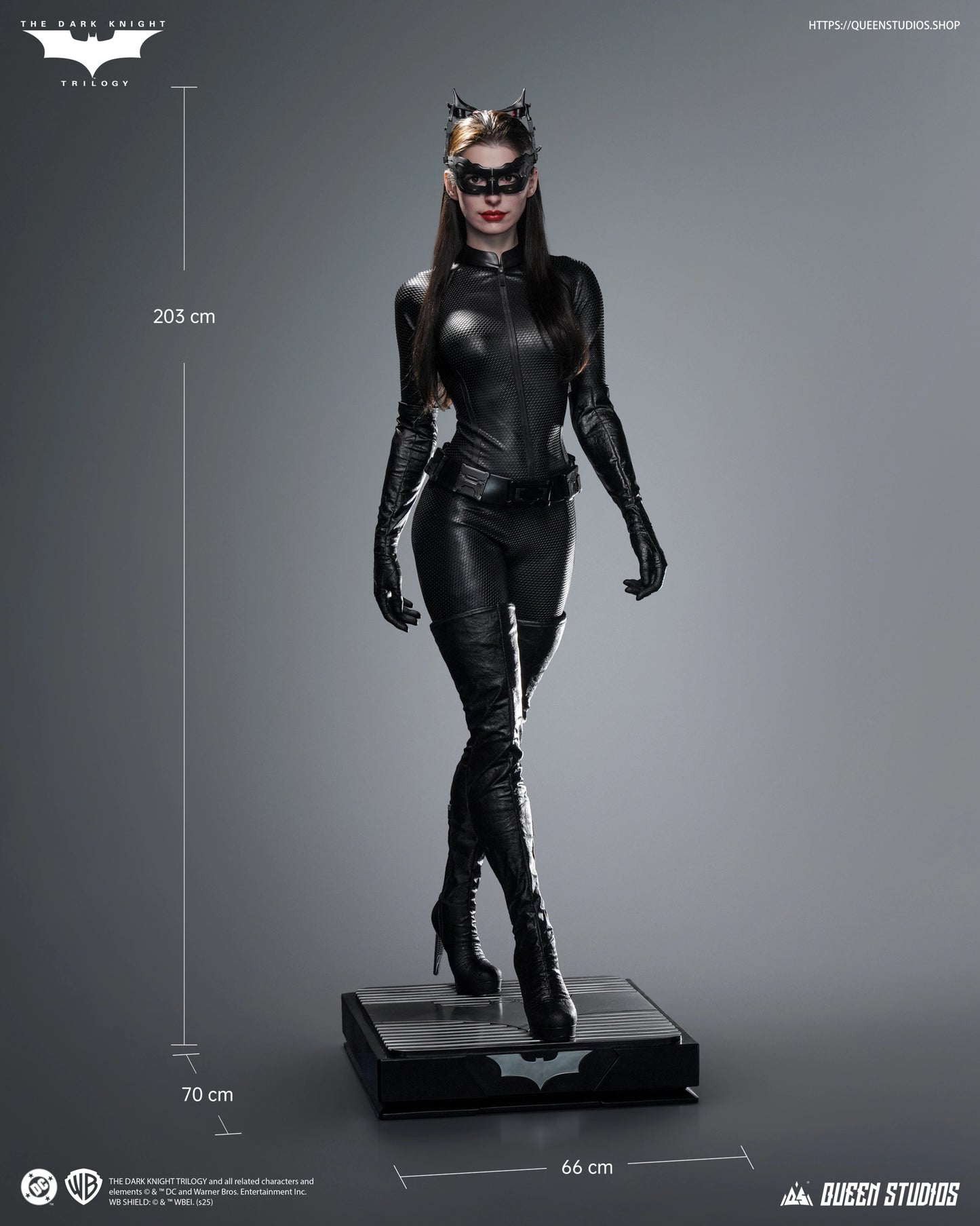 QUEEN STUDIOS TDK CATWOMAN 1/1 LIFE-SIZE STATUE - QS-096(PRE-ORDER)