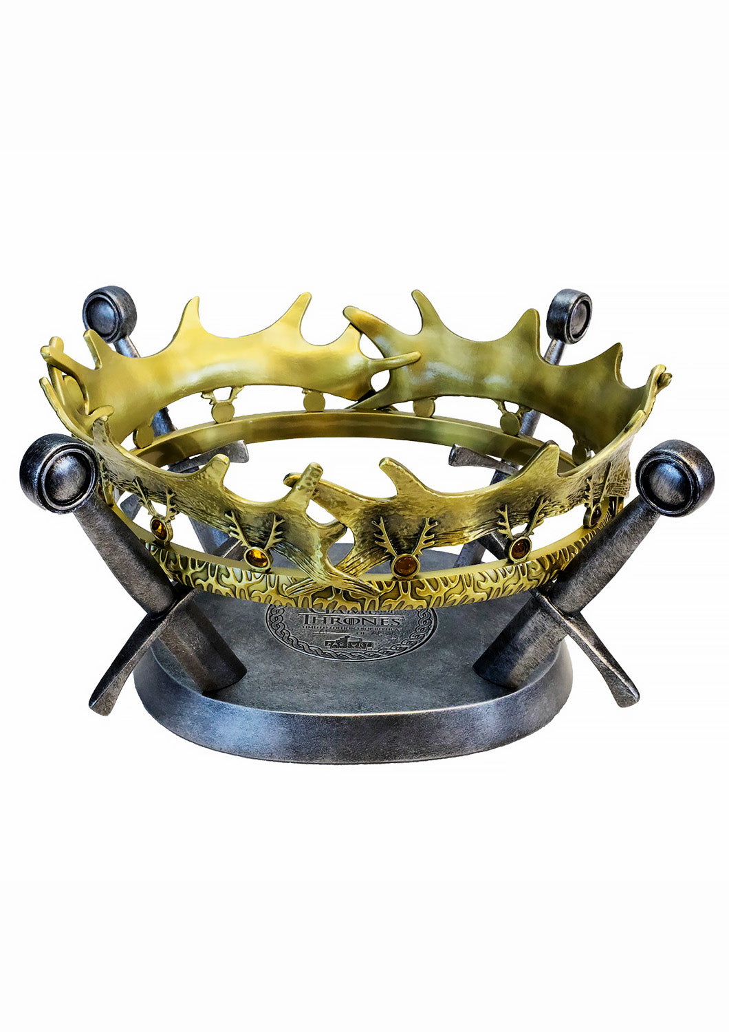 FACTORY ENTERTAINMENT GAME OF THRONES ROBERT'S CROWN REPLICA LIMITED EDITION - 408453 - Anotoys Collectibles