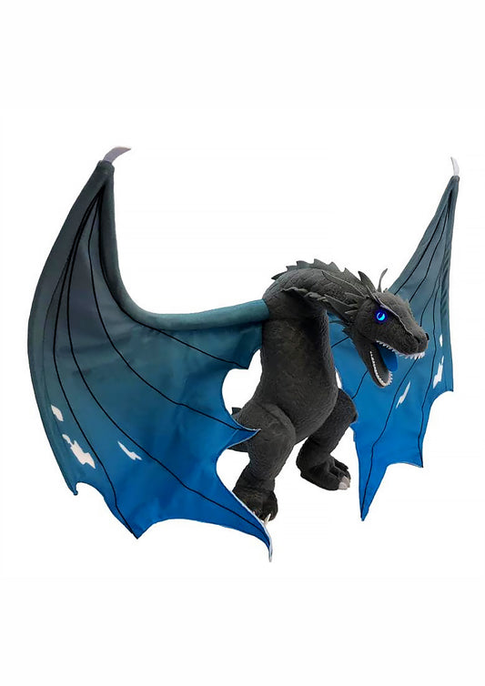 FACTORY ENTERTAINMENT GAME OF THRONES VISERION ICE DRAGON PLUSH LARGE WITH LIGHT-UP EYES - 408816 - Anotoys Collectibles