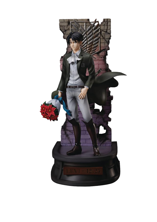GOODSMILE ATTACK ON TITAN THE FINAL SEASON LEVI BIRTHDAY 1/7 SCALE FIGURE - FR95737 - Anotoys Collectibles
