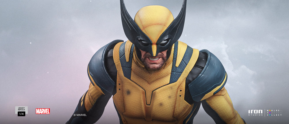 IRON STUDIOS WOLVERINE D&W LEGACY REPLICA 1/4 SCALE STATUE