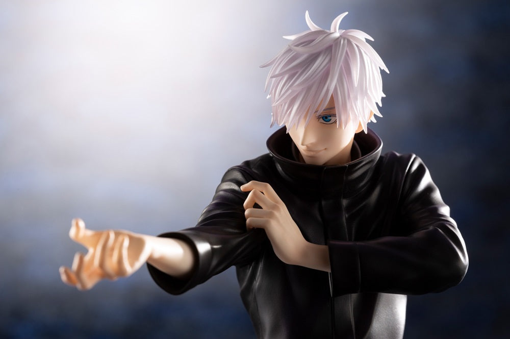 KOTOBUKIYA ARTFX J JUJUTSU KAISEN SATORU GOJO WITH BONUS FACE PART - PP930