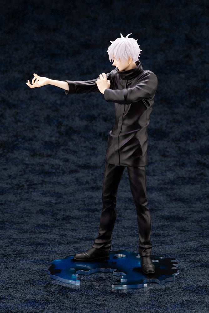 KOTOBUKIYA ARTFX J JUJUTSU KAISEN SATORU GOJO WITH BONUS FACE PART - PP930