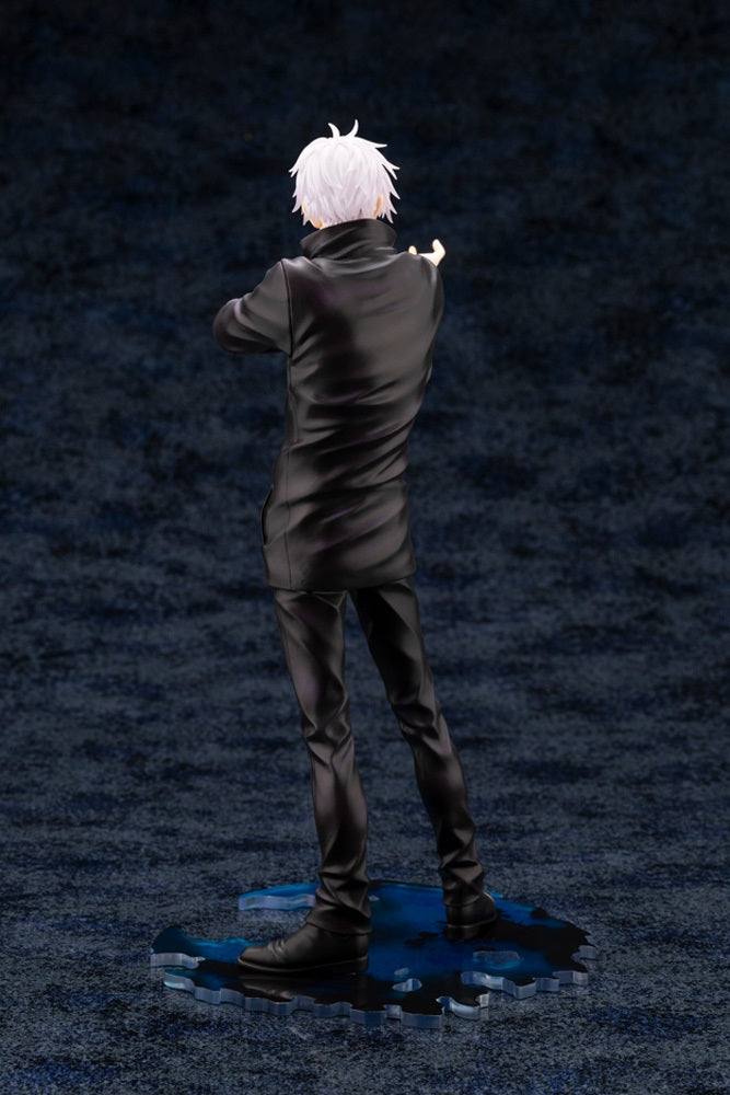 KOTOBUKIYA ARTFX J JUJUTSU KAISEN SATORU GOJO WITH BONUS FACE PART - PP930