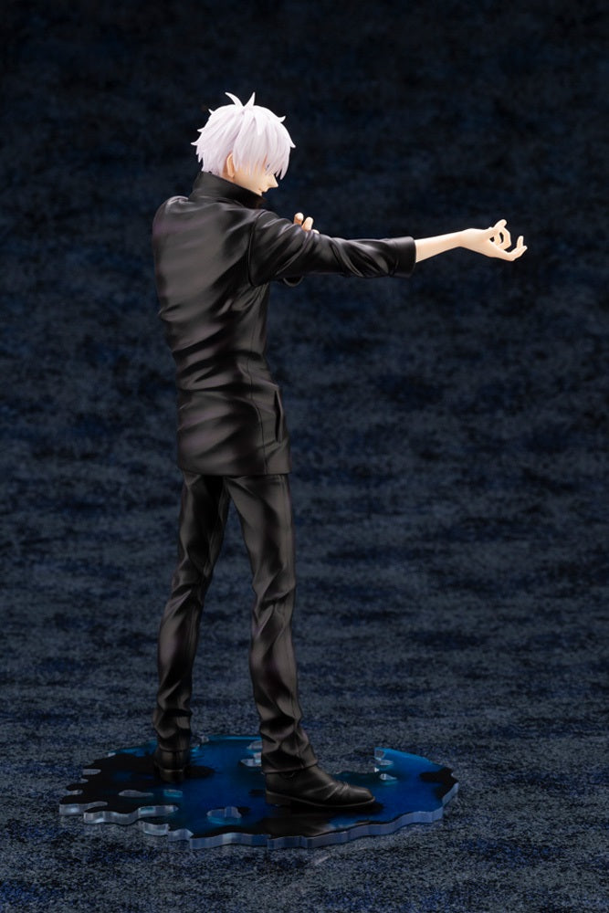 KOTOBUKIYA ARTFX J JUJUTSU KAISEN SATORU GOJO WITH BONUS FACE PART - PP930