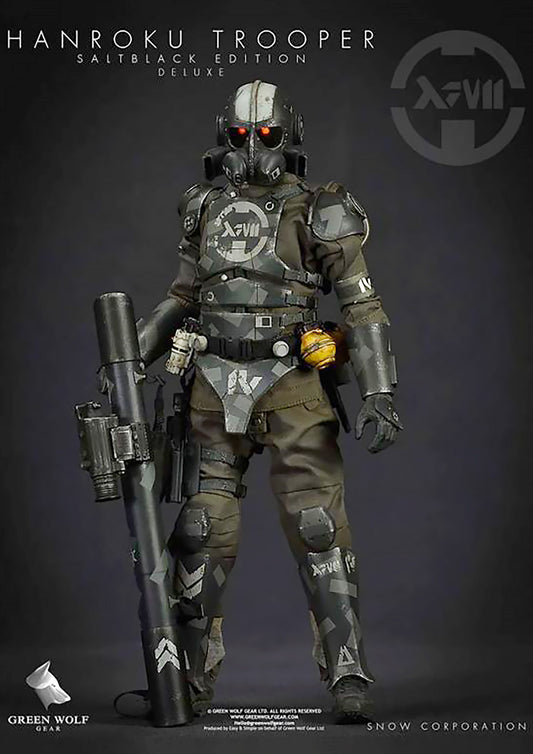 GREEN WOLF GEAR - 13 PROJECT - HANROKU TROOPER SALT BLACK EDITION 1/6 (DELUXE) - Anotoys Collectibles