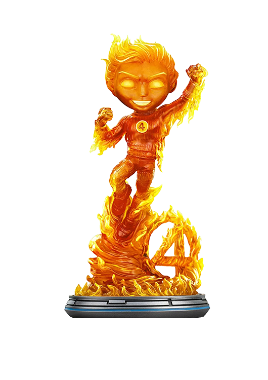 IRON STUDIOS HUMAN TORCH - THE FANTASTIC FOUR FIRST STEPS - MINICO - MARCAS202625-MC(PRE-ORDER)