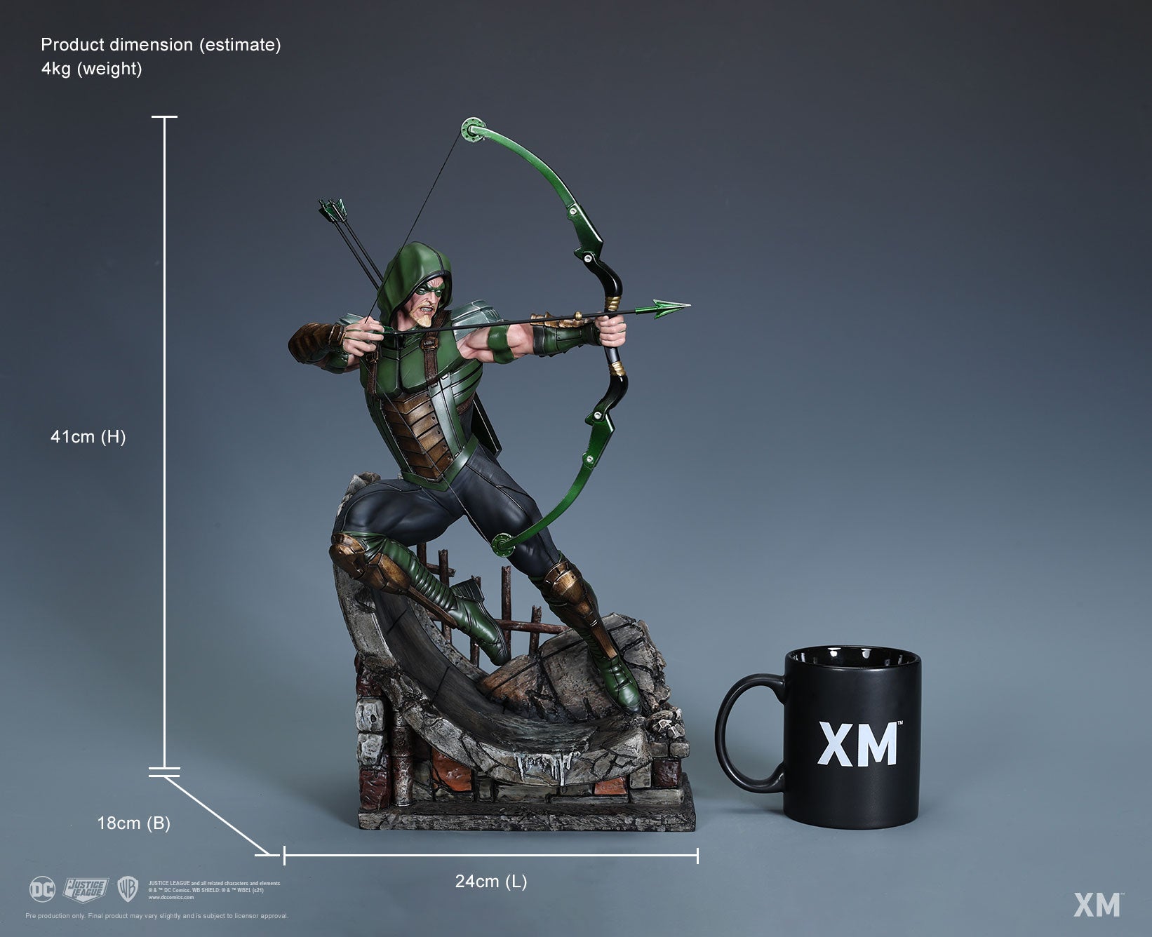 XM STUDIOS DC GREEN ARROW REBIRTH 1/6 - Anotoys Collectibles