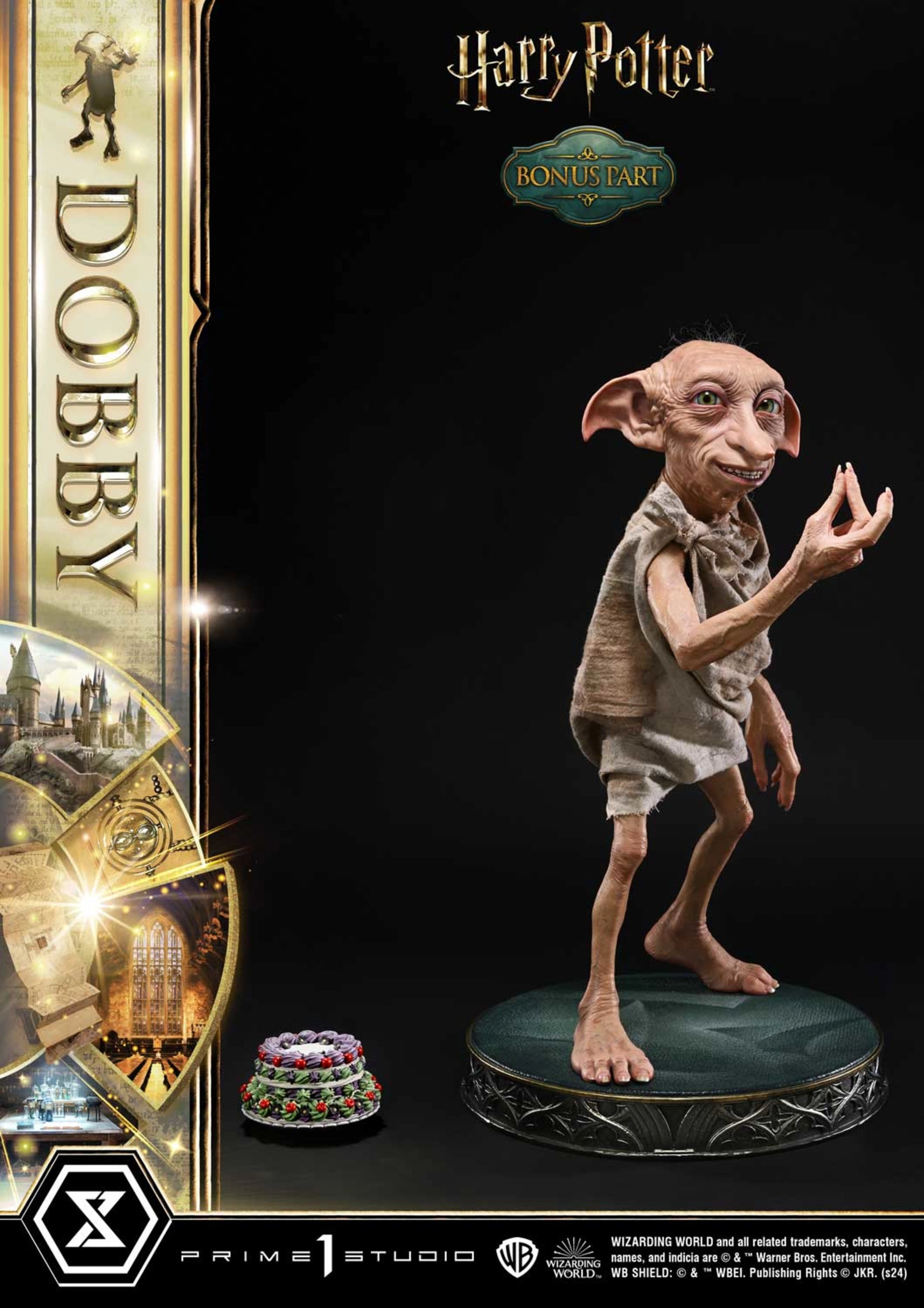PRIME 1 STUDIO HARRY POTTER DOBBY BONUS VERSION HIGH DEFINITION MUSEUM MASTERLINE - HDMMHP-01S (PRE-ORDER) - Anotoys Collectibles