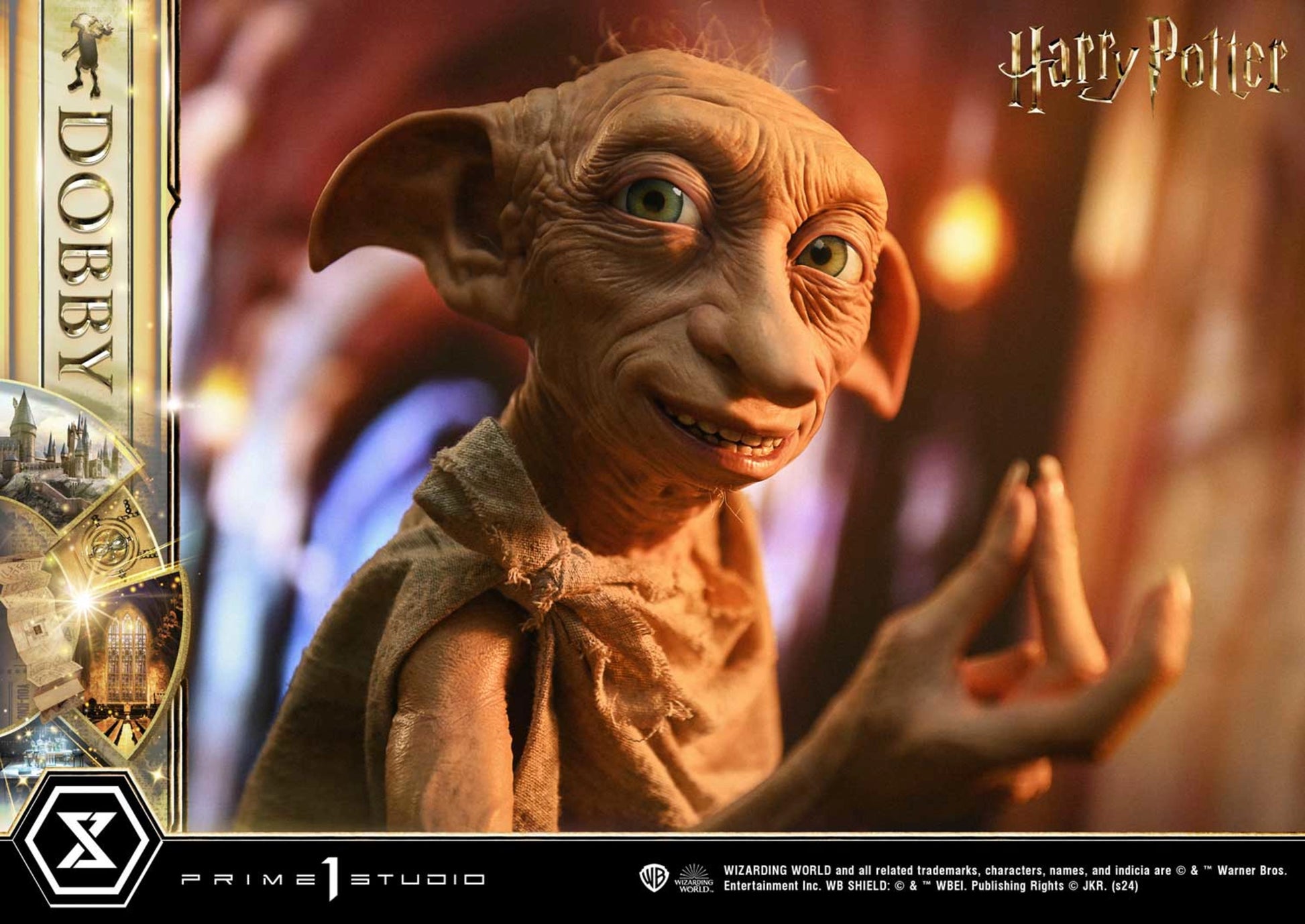 PRIME 1 STUDIO HARRY POTTER DOBBY BONUS VERSION HIGH DEFINITION MUSEUM MASTERLINE - HDMMHP-01S (PRE-ORDER) - Anotoys Collectibles