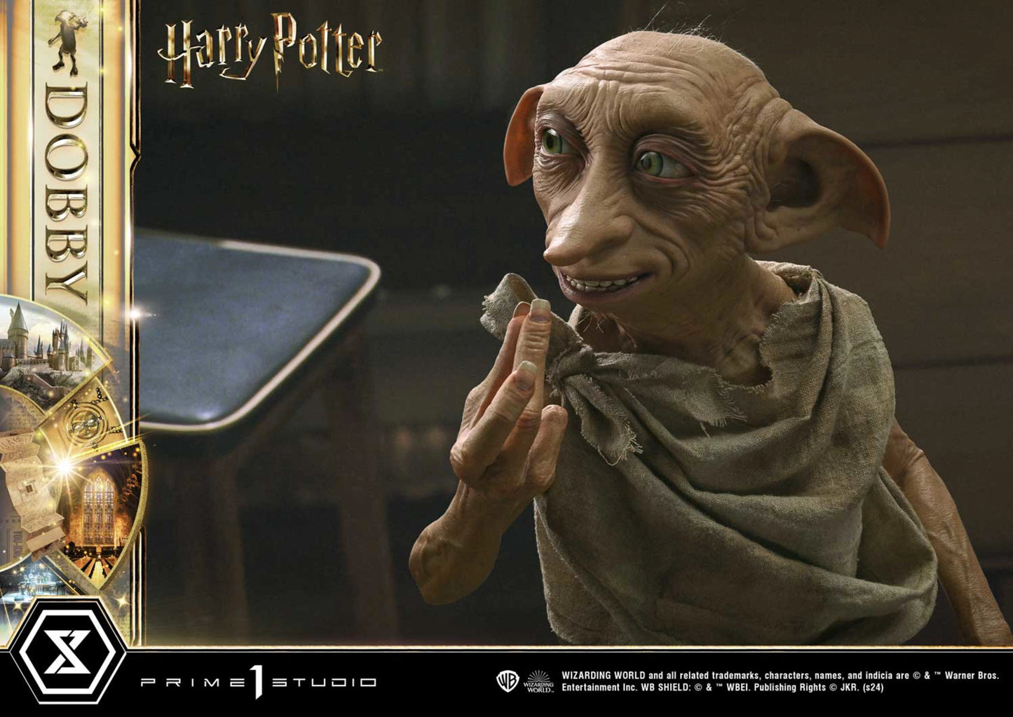 PRIME 1 STUDIO HARRY POTTER DOBBY HIGH DEFINITION MUSEUM MASTERLINE - HDMMHP-01 (PRE-ORDER) - Anotoys Collectibles