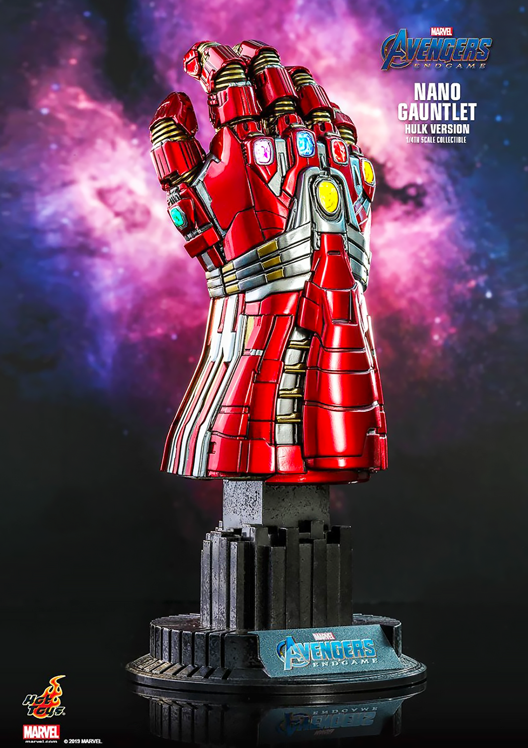 BUNDLE: Hot Toys Avengers: Endgame Hulk + Hulk Nano-Gauntlet 1/4 Scale