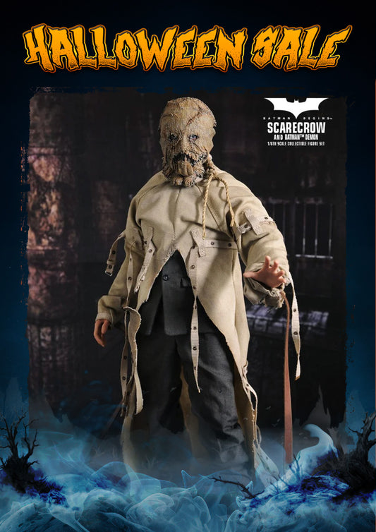 HOT TOYS BATMAN BEGINS: BATMAN DEMON AND SCARECROW - MMS140