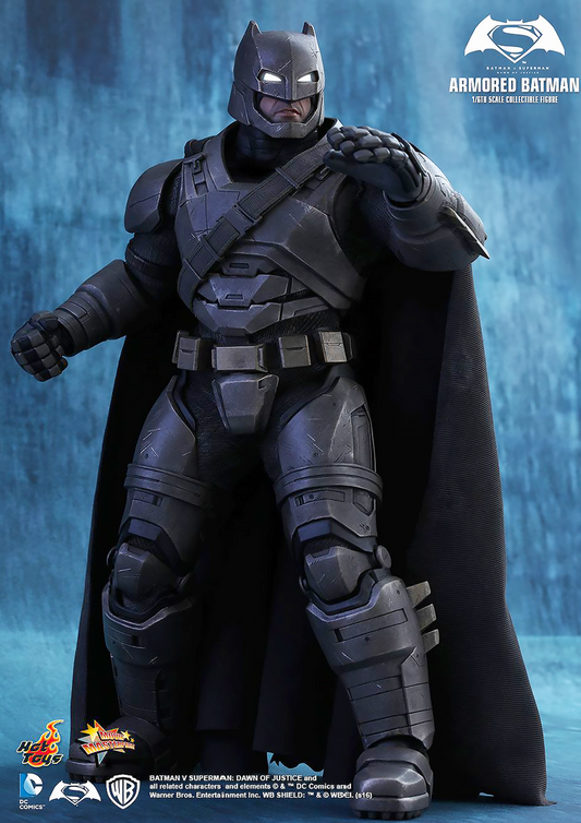 HOT TOYS BATMAN VS. SUPERMAN DAWN OF JUSTICE ARMORED BATMAN 1/6 SCALE - MMS349 - Anotoys Collectibles