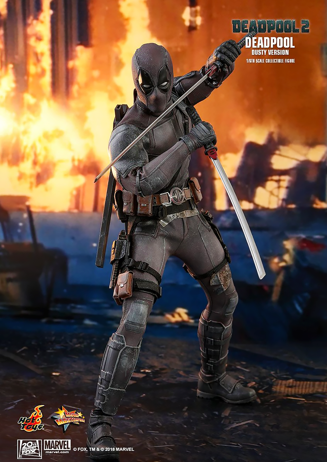 HOT TOYS DEADPOOL 2 DEADPOOL (DUSTY VERSION) MMS505 - Anotoys Collectibles