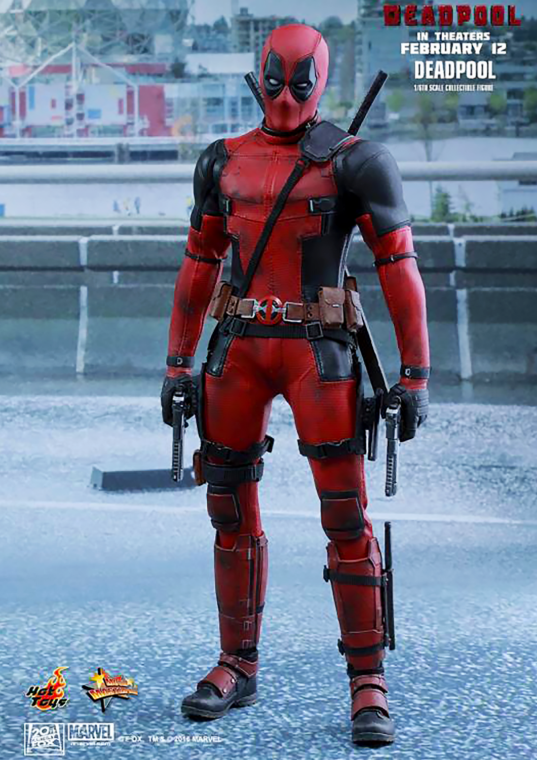 HOT TOYS DEADPOOL MOVIE 1/6 MMS347 - Anotoys Collectibles