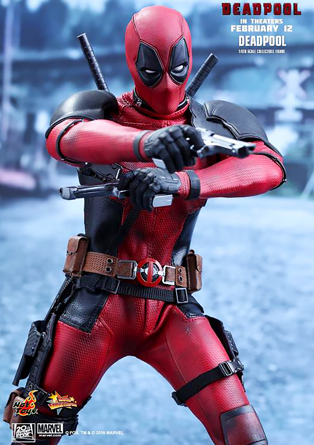 HOT TOYS DEADPOOL MOVIE 1/6 MMS347 - Anotoys Collectibles