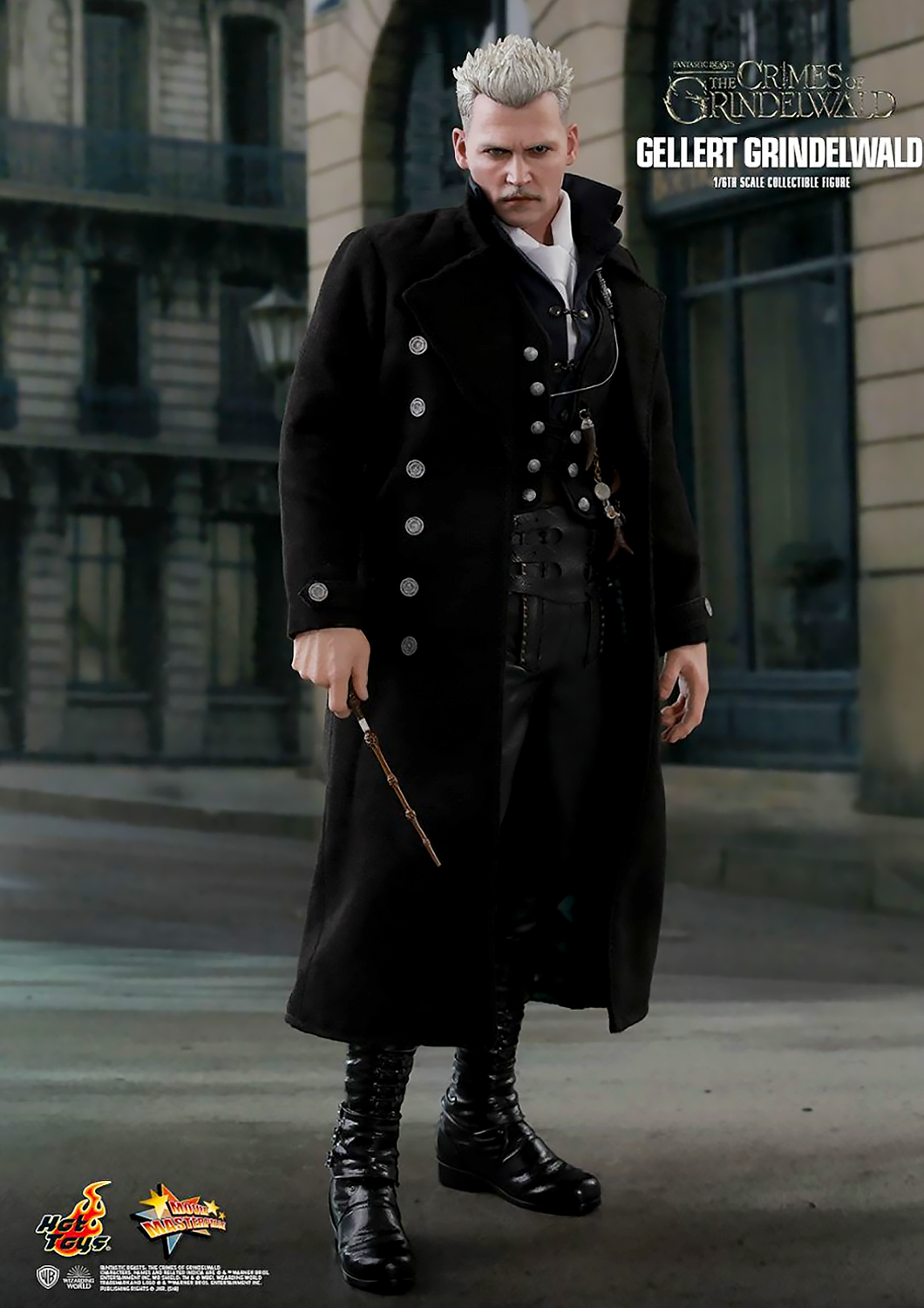 HOT TOYS FANTASTIC BEASTS: THE CRIMES OF GRINDELWALD GELLERT GRINDELWALD 1/6TH SCALE COLLECTIBLE FIGURE - MMS513 - Anotoys Collectibles