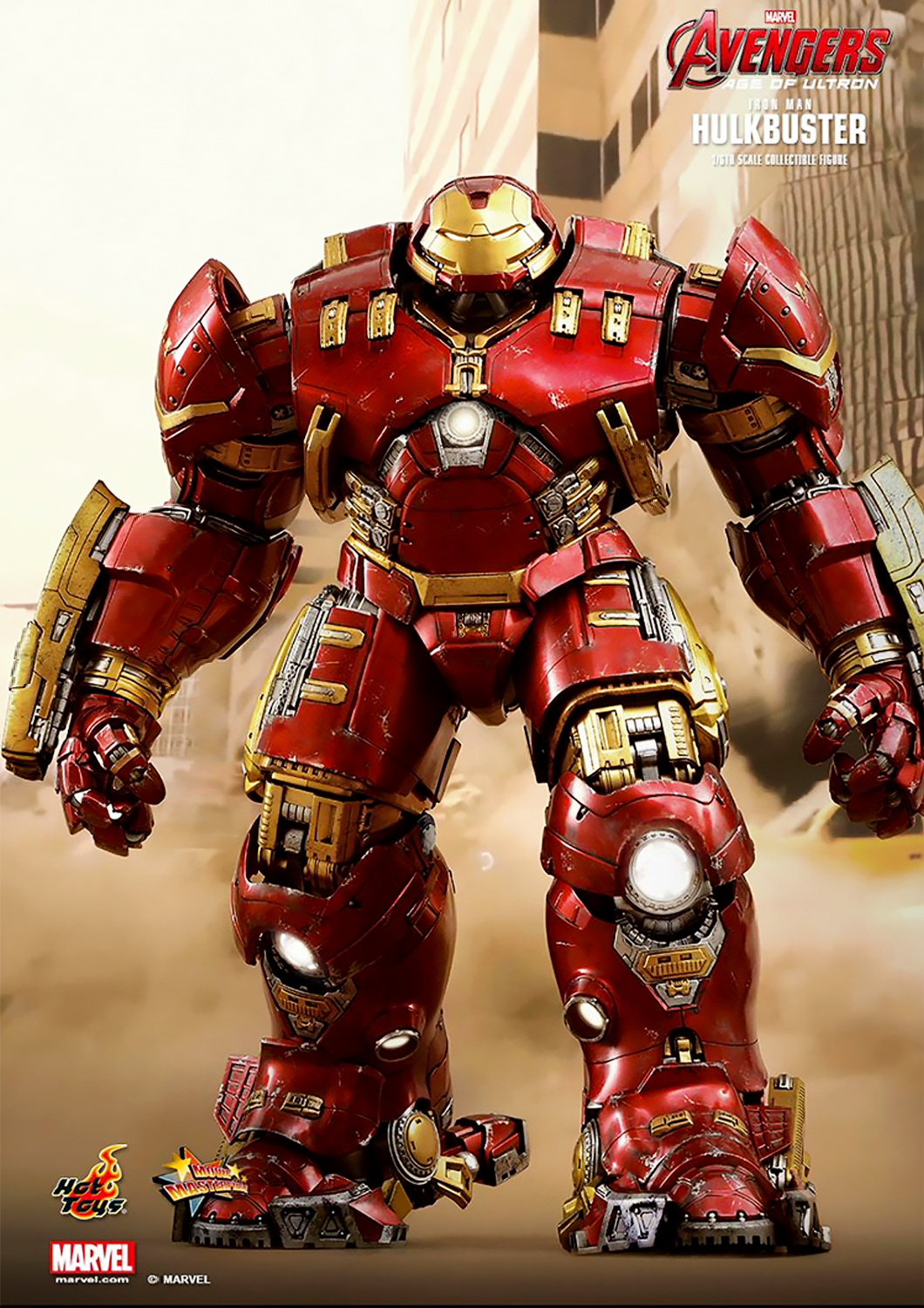 HOT TOYS MARVEL AVENGERS AGE OF ULTRON: IRONMAN MARK 44 HULKBUSTER 1/6 SCALE - MMS285 - Anotoys Collectibles
