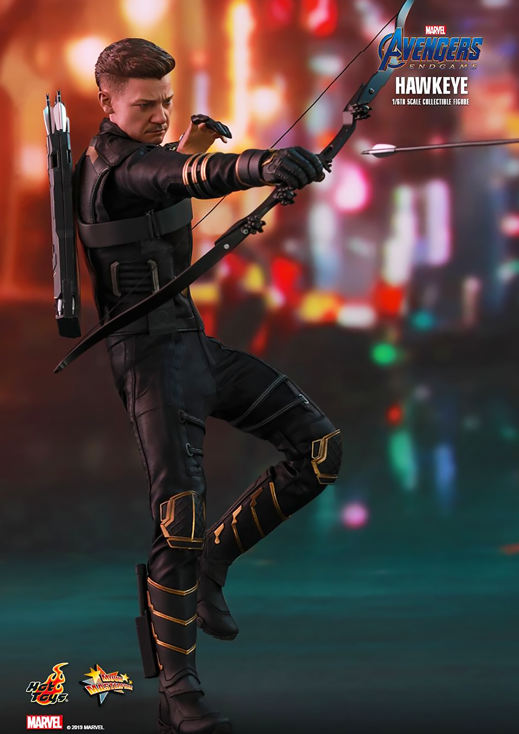 HOT TOYS MARVEL  AVENGERS ENDGAME HAWKEYE COLLECTIBLE FIGURE 1/6TH SCALE - MMS531 - Anotoys Collectibles