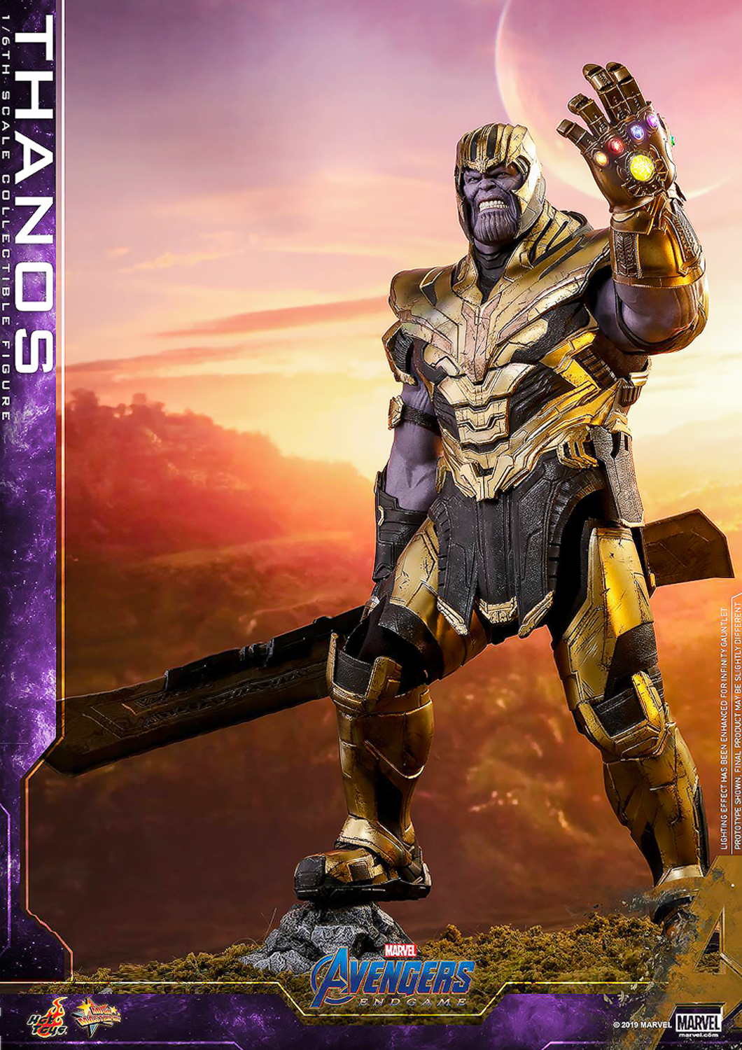 HOT TOYS MARVEL  AVENGERS ENDGAME THANOS COLLECTIBLE FIGURE 1/6TH SCALE - MMS529 - Anotoys Collectibles