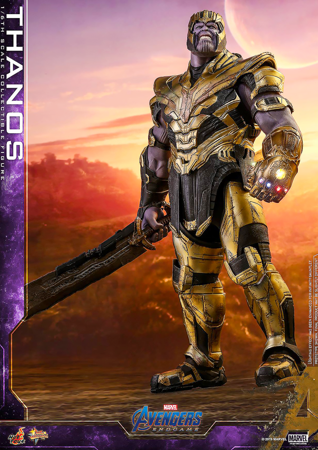 HOT TOYS MARVEL  AVENGERS ENDGAME THANOS COLLECTIBLE FIGURE 1/6TH SCALE - MMS529 - Anotoys Collectibles