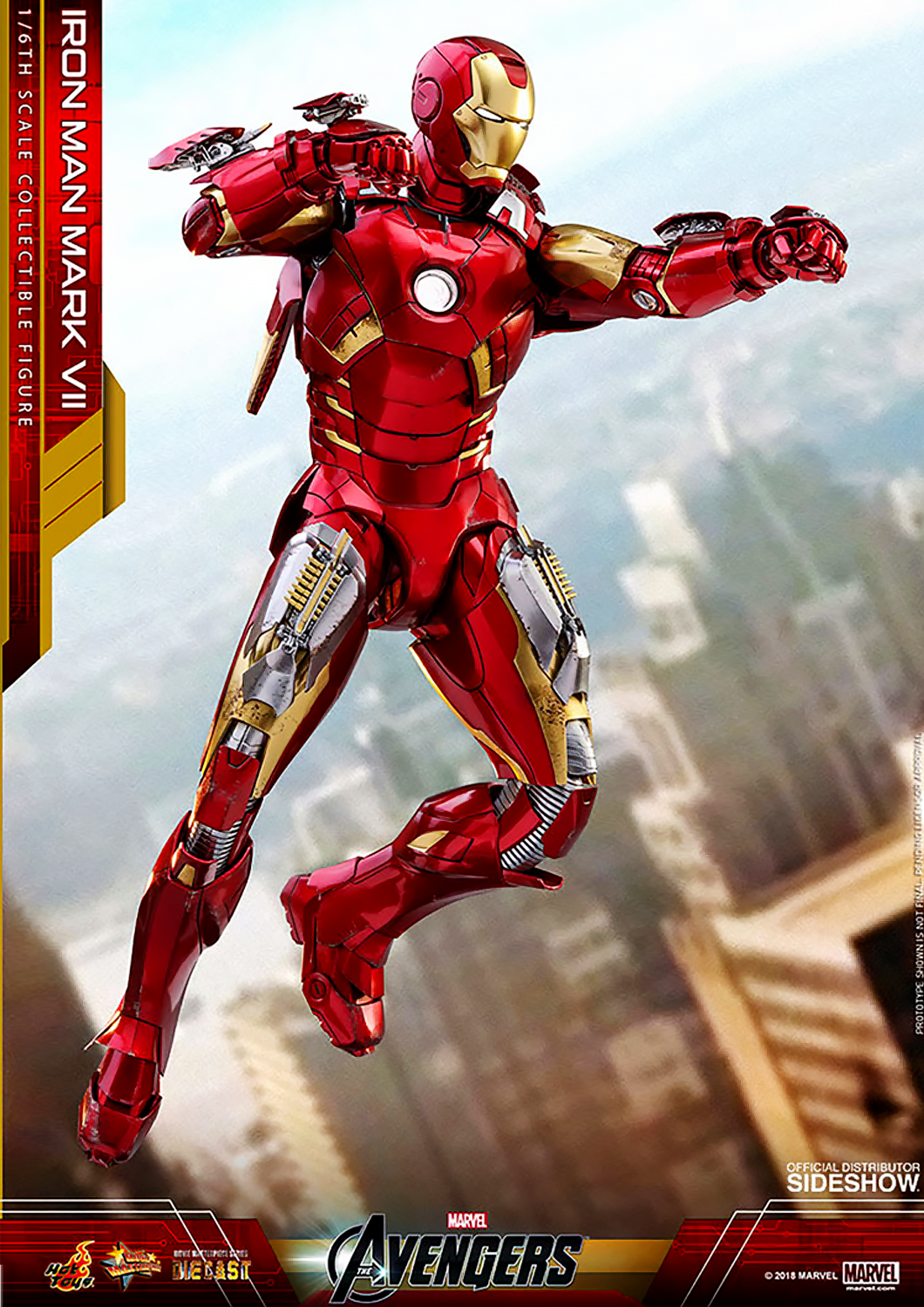 Iron man hot sale mk7 hot toys