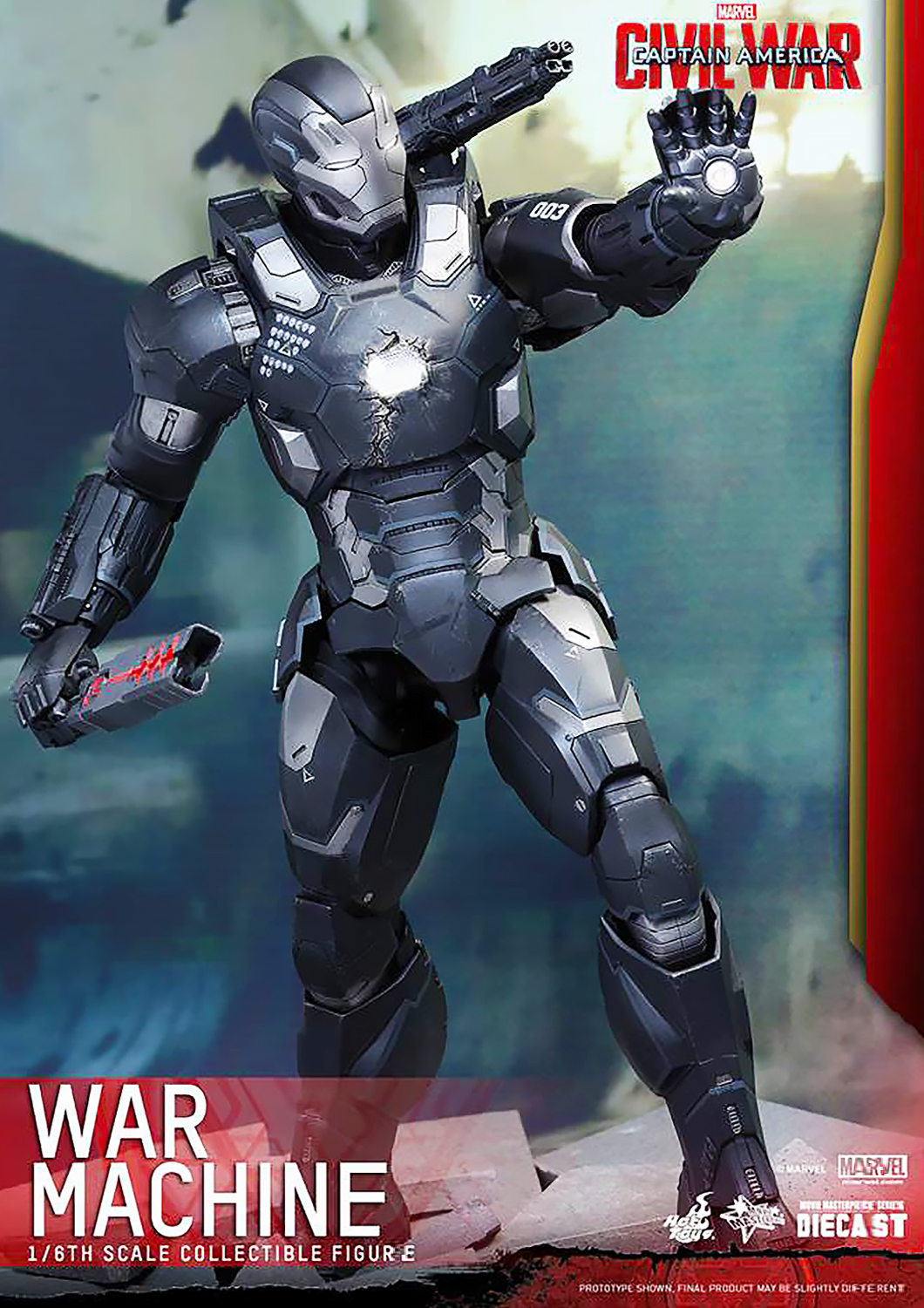 Hot toys war machine best sale mark 6
