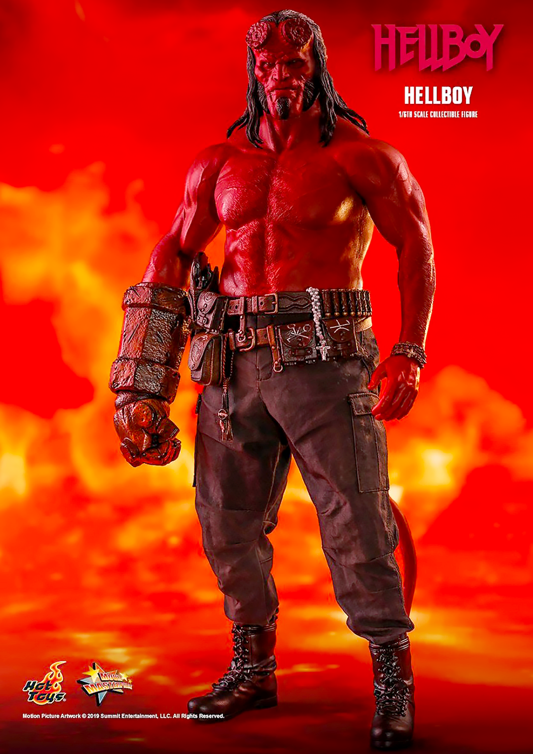 HOT TOYS MARVEL HELLBOY 1/6 SCALE COLLECTIBLE FIGURE - MMS527 - Anotoys Collectibles