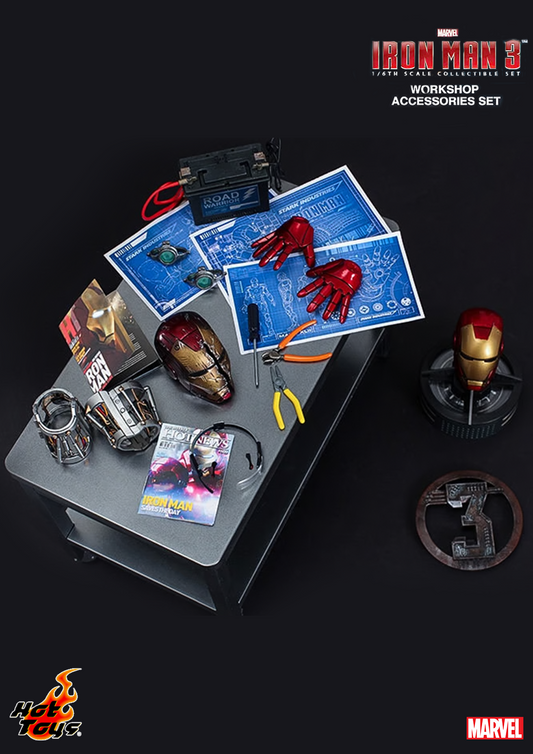HOT TOYS MARVEL IRON MAN 3: - WORKSHOP ACCESSORIES - ACS002 - Anotoys Collectibles