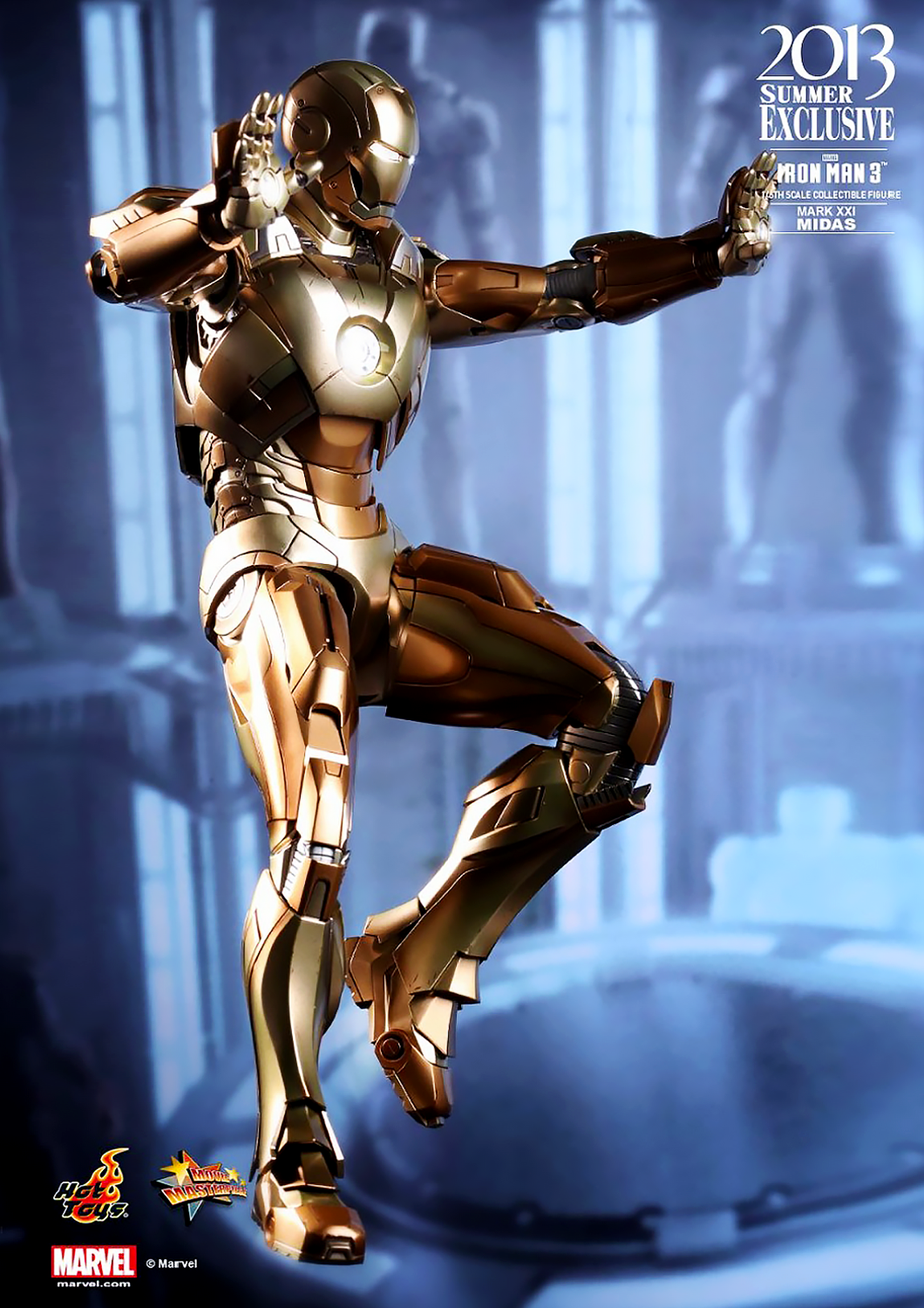 HOT TOYS MARVEL IRON MAN 3: MIDAS COLLECTIBLE FIGURE 1/6 - MMS208 - Anotoys Collectibles