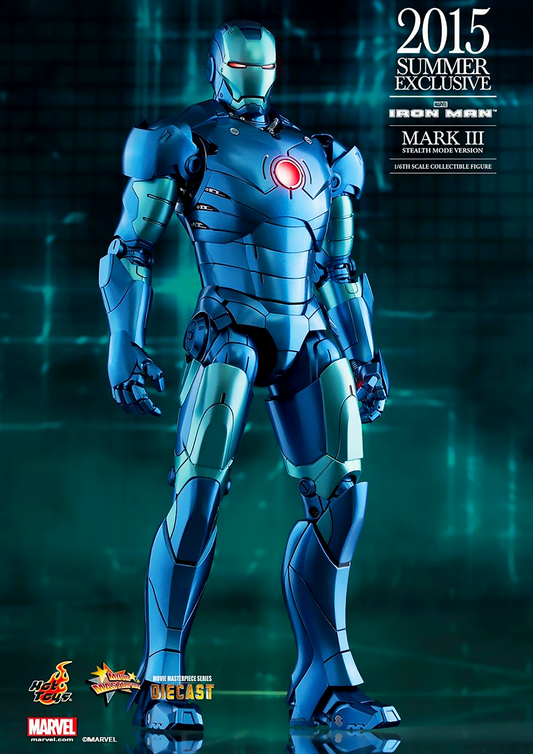 HOT TOYS MARVEL IRON MAN: IRON MAN (STEALTH MODE VERSION) MARK III  - MMS314-D12 - Anotoys Collectibles