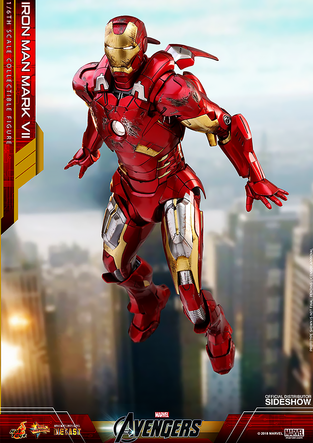 THE AVENGERS IRON MAN COLLECTIBLE FIGURE MARK VII - MARK 7 SPECIAL ...