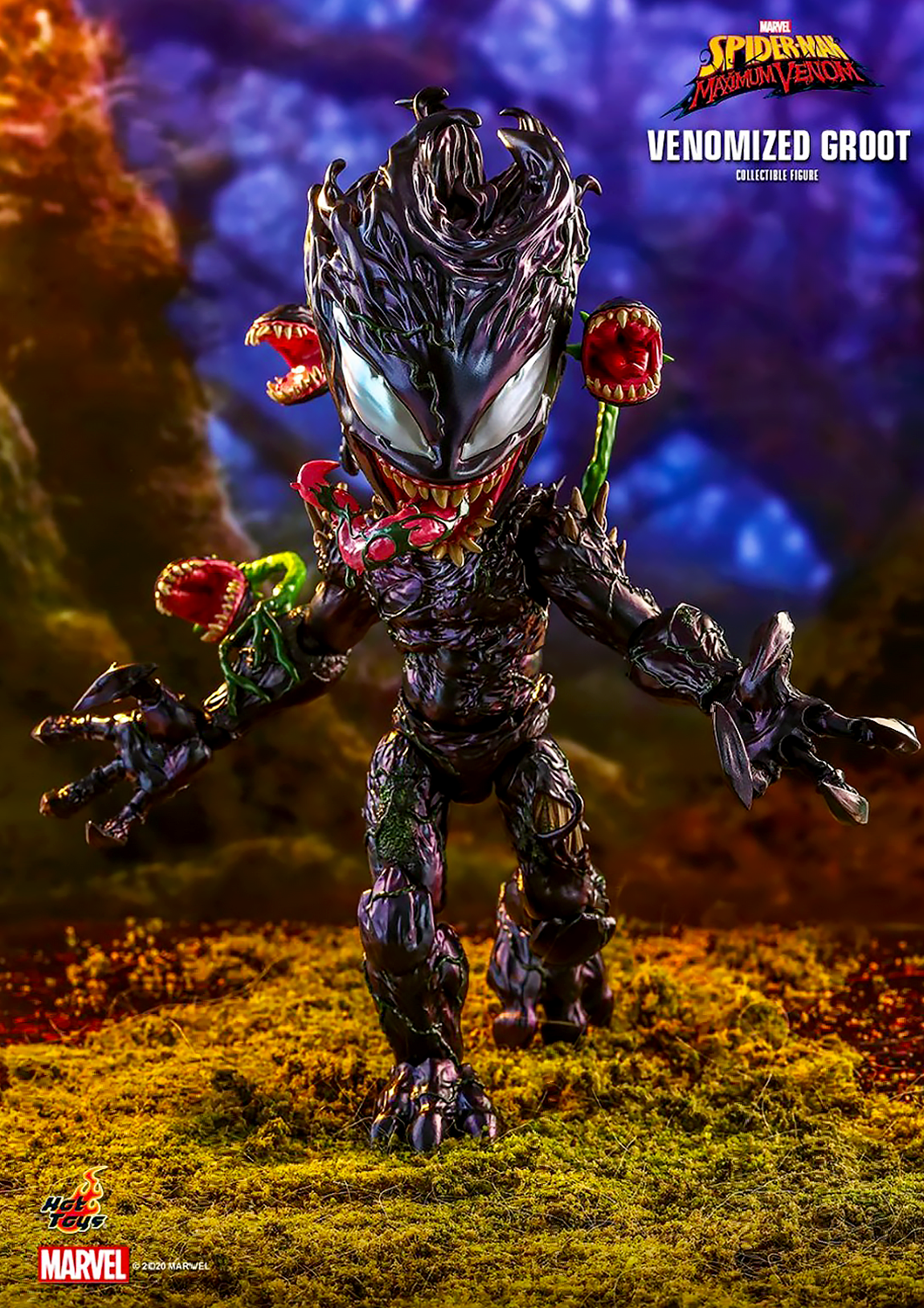 HOT TOYS MARVEL THE SPIDER-MAN: MAXIMUM VENOM - VENOMIZED GROOT LIFE-SIZE TMS027 - Anotoys Collectibles